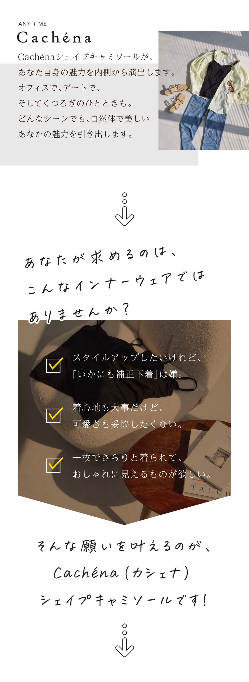 あなたが求めるのはこんなインナーウェアではありませんか？