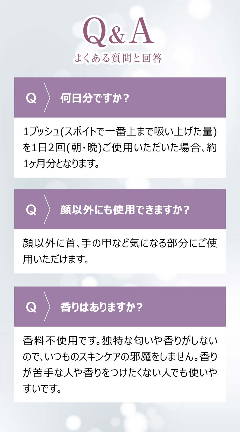 よくあるご質問と回答