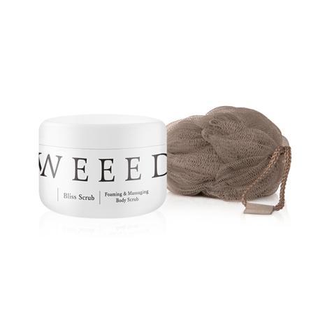 WEEED ブリススクラブ《360g》＆泡立てネット（ダブル）